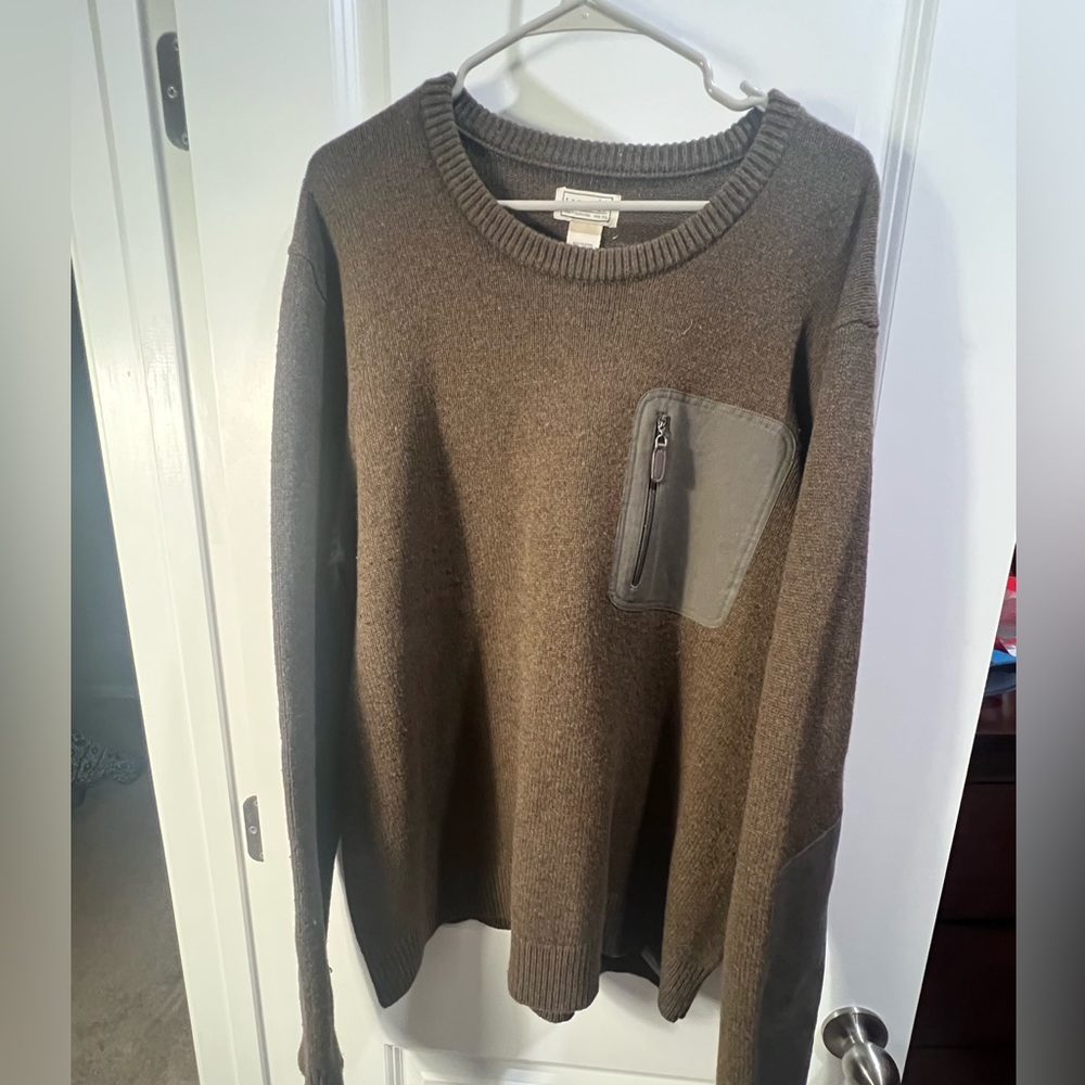 LL Bean XXL men’s sweater Maine Guide Merino Sweater Worn Once